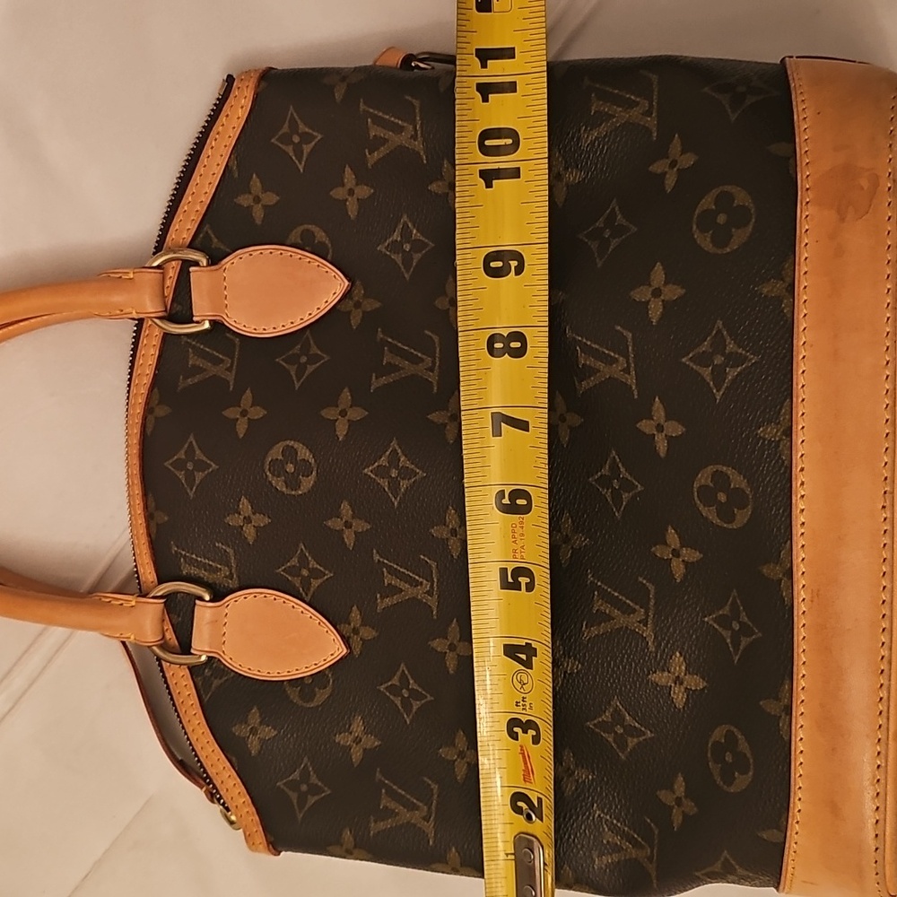 Louis Vuitton Monogram Vertical Lockit Tote Bag - Picture 13 of 14